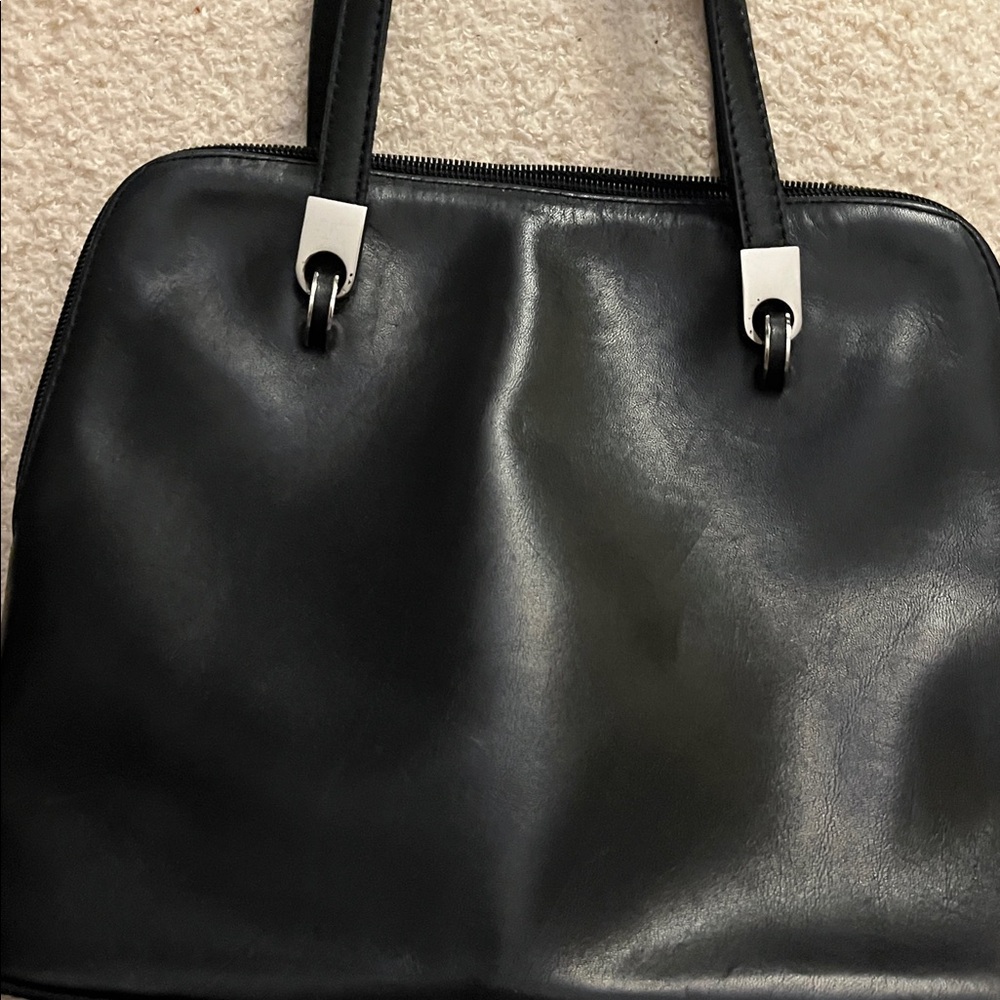 Jones New York Black Leather Accessory